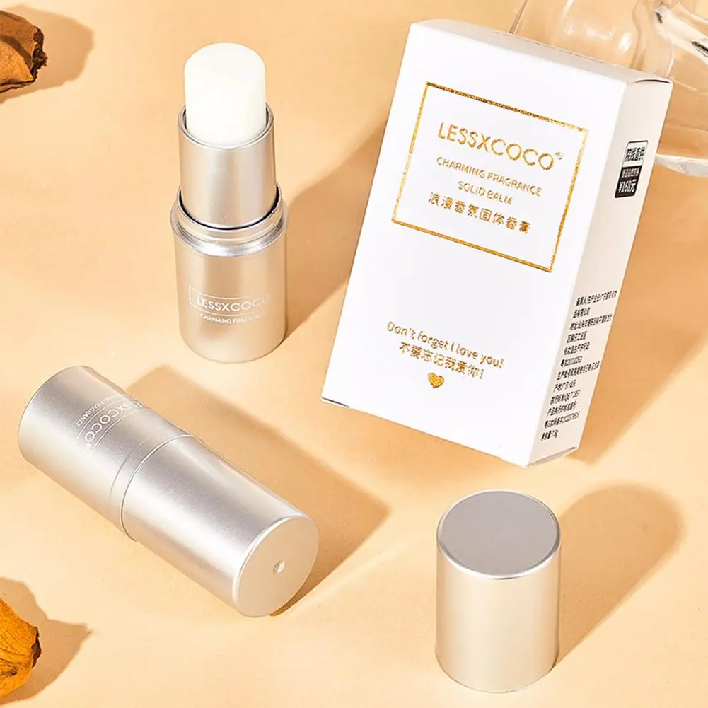 Lessxco Charming Fragrance Solid Balm Light Fragrance, Long-lasting, Natural And Fresh Perfume, Portable Unisex