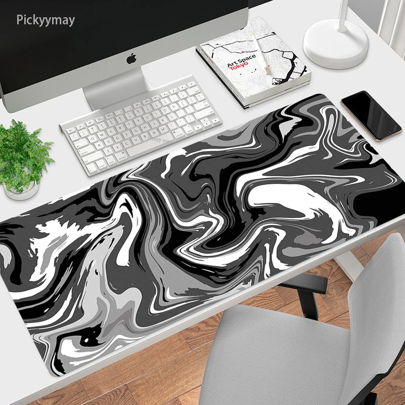 

90x40cm Strata Liquid Art HD Print Mouse Pad Color Fashion Oversized Gaming Keyboard Table Mat Large Mouse Mat Table Mousepad