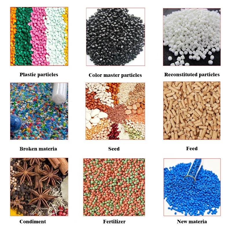 500 kg 1 Ton 2 Ton Plastic Pellet Mixer Vertical Masterbatch Resin Color Mixing Drying