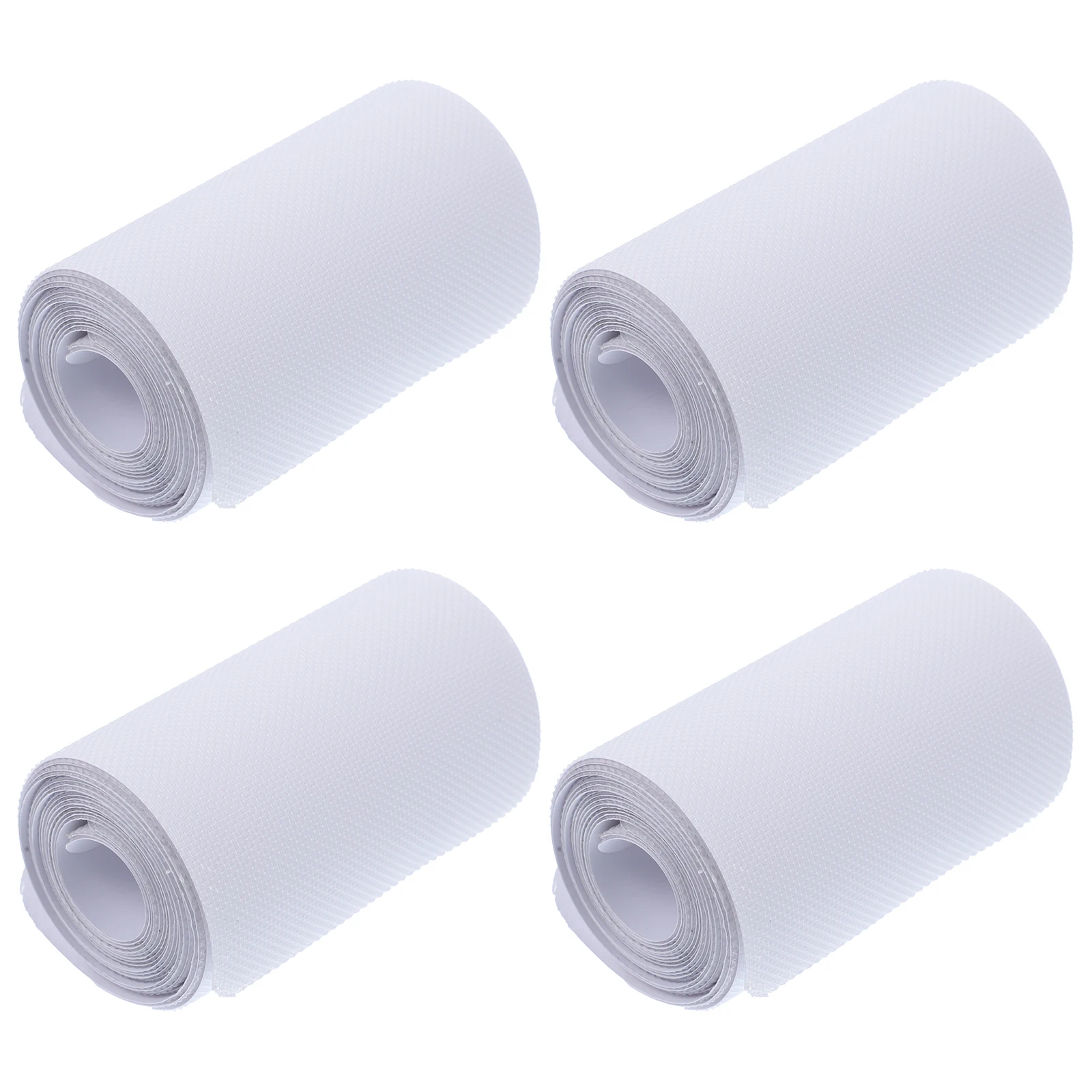 

4pcs Anti Slip Stickers Non Adhesive PEVA Tape for Bath Shower Stairs Steps Outdoor Treads Waterproof Grip Nonslip