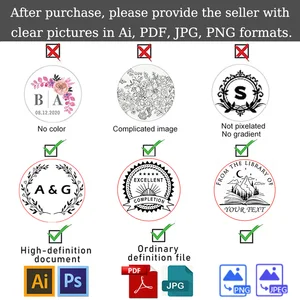 Personalisierte Hochzeitsaufzeichnungssiegel, Aufnahmesiegel, benutzerdefiniertes Logo, Umschlag, Bachelordekoration 8 Hauptverkäufe personalisierte Briefmarken - №4