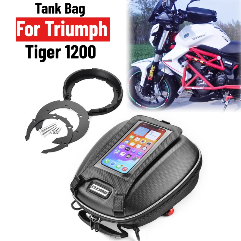 Tank Bag For Tiger 1200 1215 Explorer XC XCa XCx XR XRt XRx Speed Triple Sprint Tiger 850 900 Sport Quick Lock Luggag Top Case