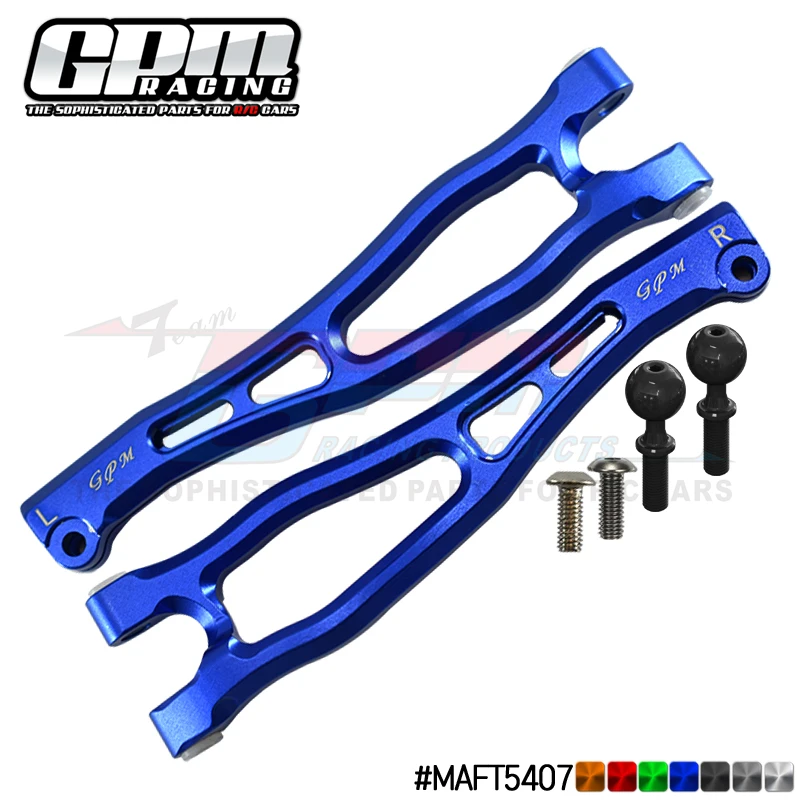 

GPM CNC Aluminum Front Upper Arms For ARRMA 1/7 Fireteam Tactical Unit 6S Blx