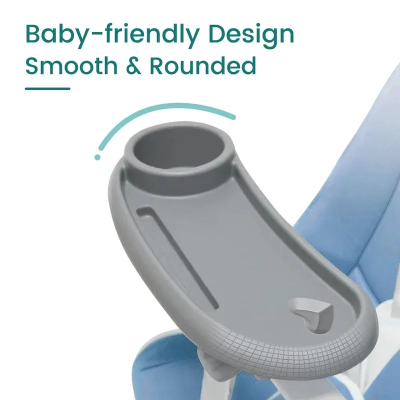 

1PC Universal Baby Snack Tray for Stroller with Cup Holder, Infant Stroller Snack Tray with Cup Holder