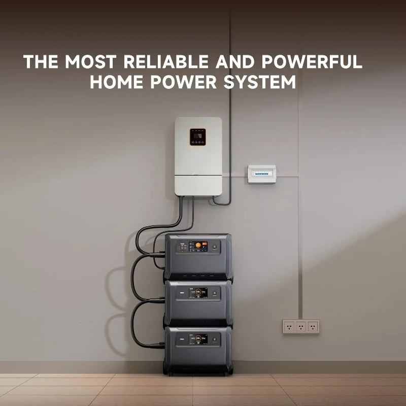 Operation 3600W Universal Solar 28800Wh Stackable Lifepo4 Solar Generator Application Control Portable Power Station