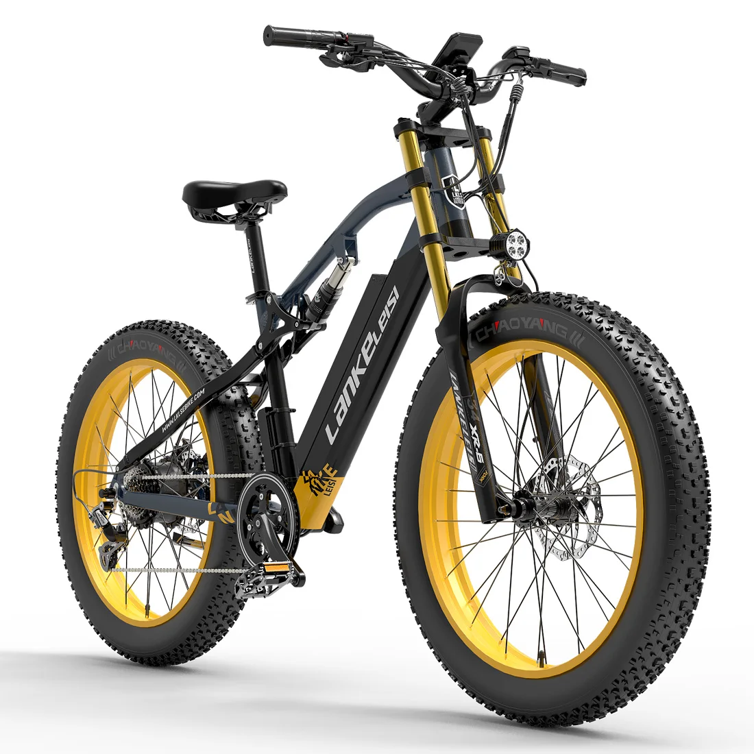 RV700 1000W 48V 16Ah Powerful Electric Bike 26 Inch Beach Bike Mountain Bike Upgraded Oil Spring Downhill Fork Dual Suspension