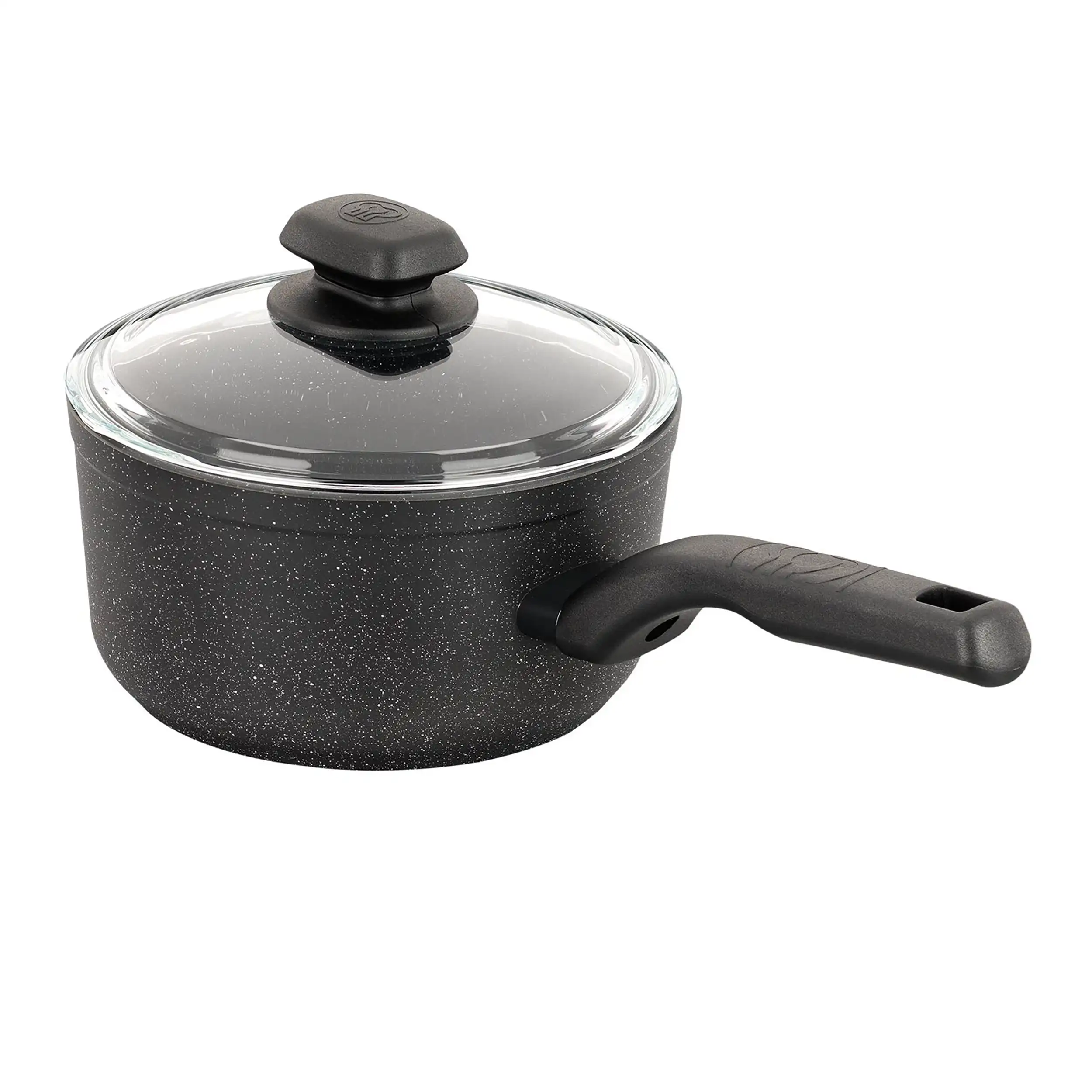 

Ornella 2 Piece 2 Liter Quart Aluminum Nonstick Saucepan with Lid