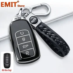 Car Key Case for Chery Jaecoo J7 7 J8 Omoda 5 C5 Arrizo 5 6 PRO Plus Tiggo 7 8 Remote Cover Bag Shell Keychain Fob Accessories