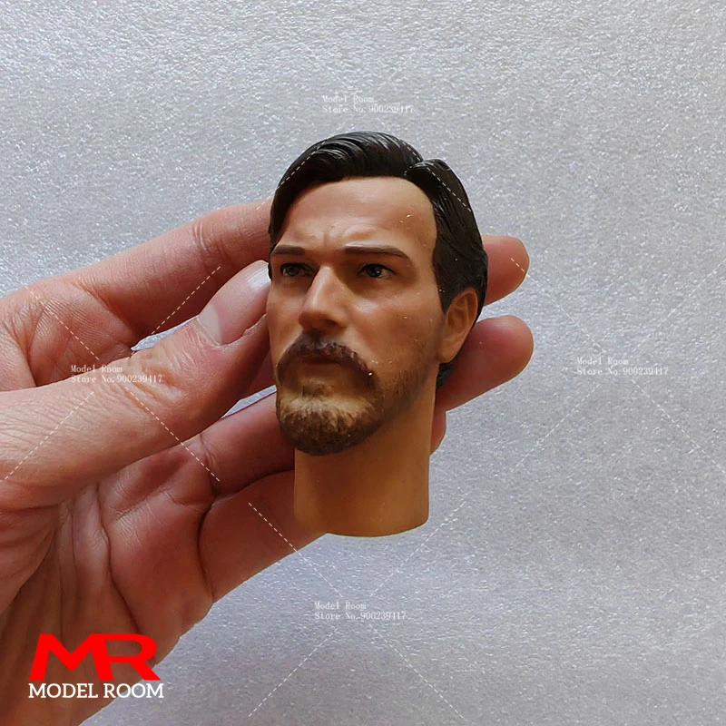 1/6 مقياس إيوان مكجريجور رئيس نحت نموذج بولي كلوريد الفينيل ذكر رئيس نحت نموذج صالح 12 "الجندي عمل الشكل دمى الجسم #4