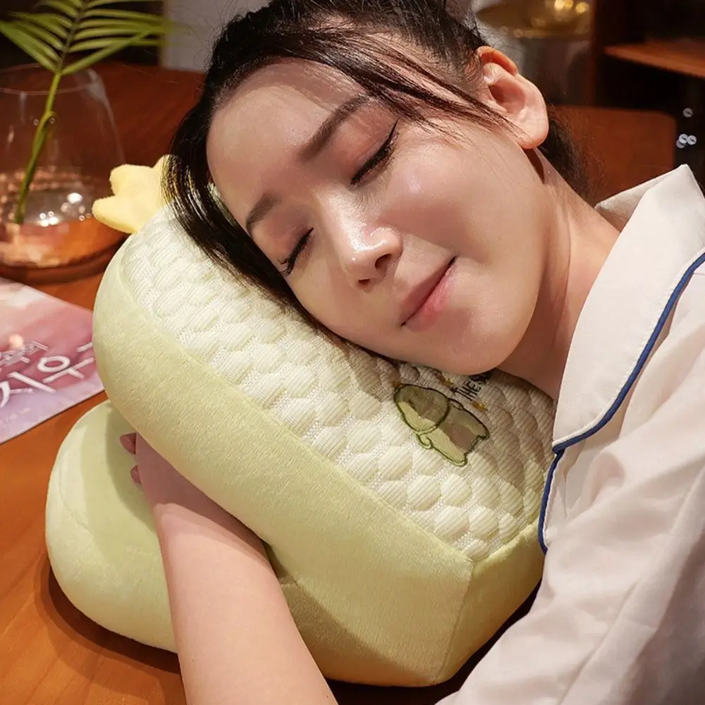 

Ice Bean Dinosaur Office Nap Pillow Super Soft Double-sided Alpaca Pillow Stuffed Toy Keep Warm High Rebound Hand Warmer Pillow
