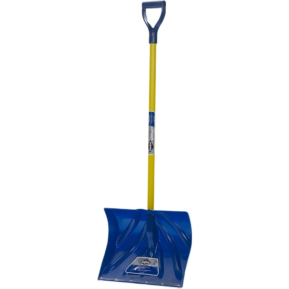 أداة دفع ثلج مريحة كبيرة جدًا مقاس 36 بوصة مع مقبض فولاذي لإزالة الثلج الثقيل