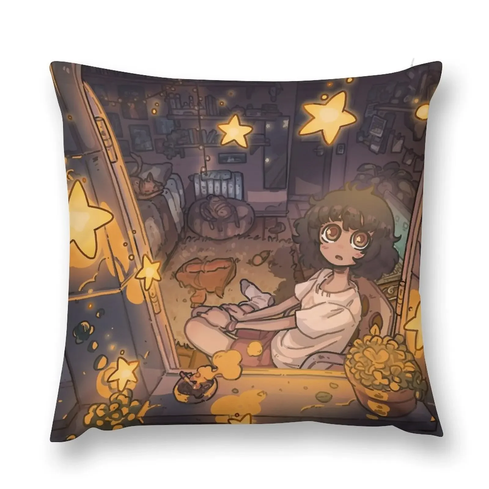 Falling stars Throw Pillow Christmas Pillow Cushions Cover Decorative Cushions For Living Room pillow