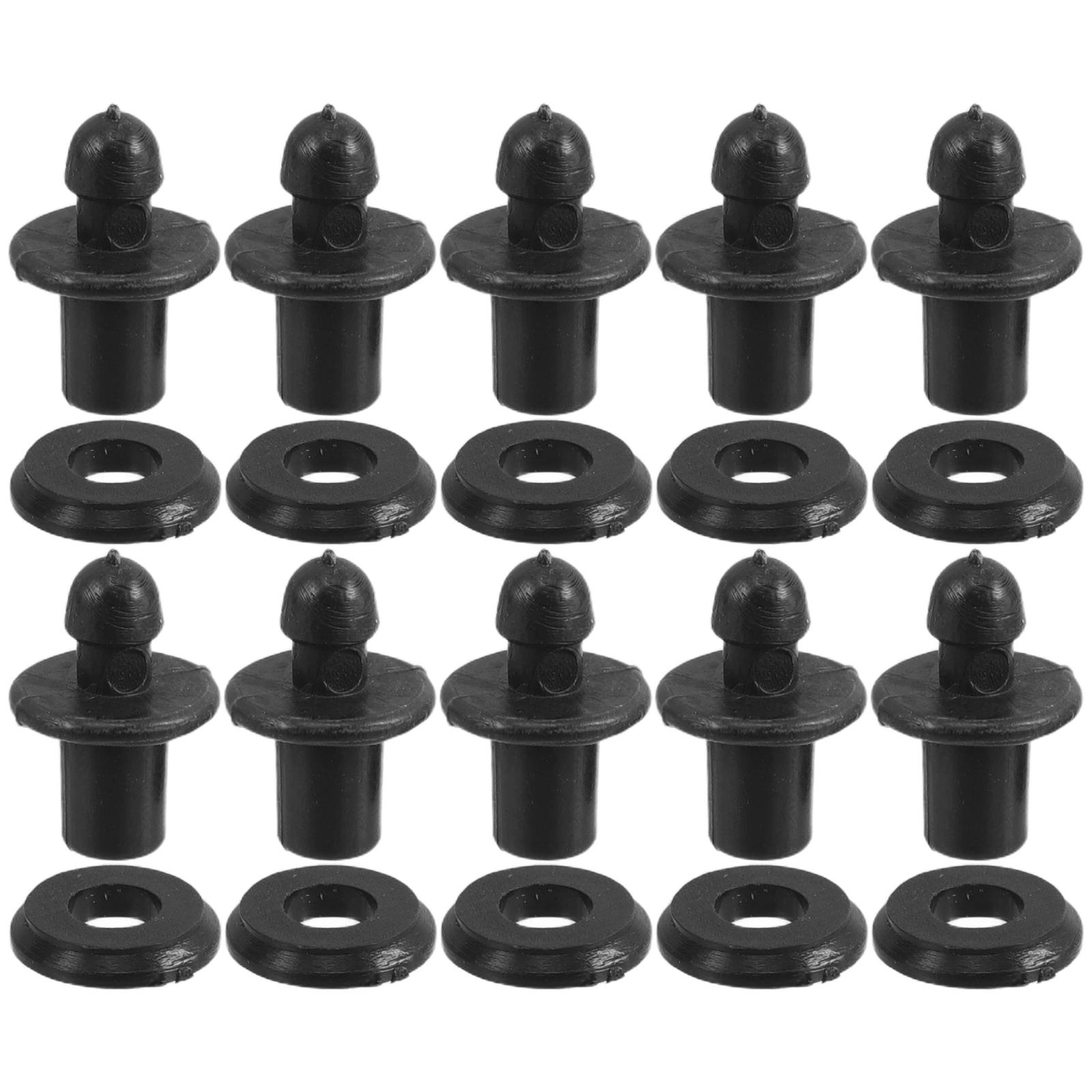 Sports Kite Accessories Assembly Parts Blank Black Plastic Craft Project Connectors