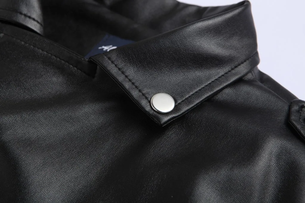 2023 Mens Fashion Leather Jacket Slim Fit Stand Collar PU Jacket Male Anti-wind Motorcycle Lapel Diagonal Zipper Jackets Men 9 Sdb0aca1f88ec458e9f04533d1f7f5637J