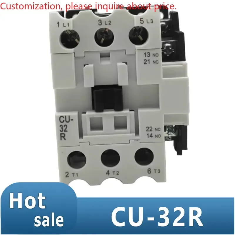 32A Ui1000V AC3 AC contactor AC24V 380V 220V 110V 3A1a1b CU-32R 3NO1NO1NC NEW