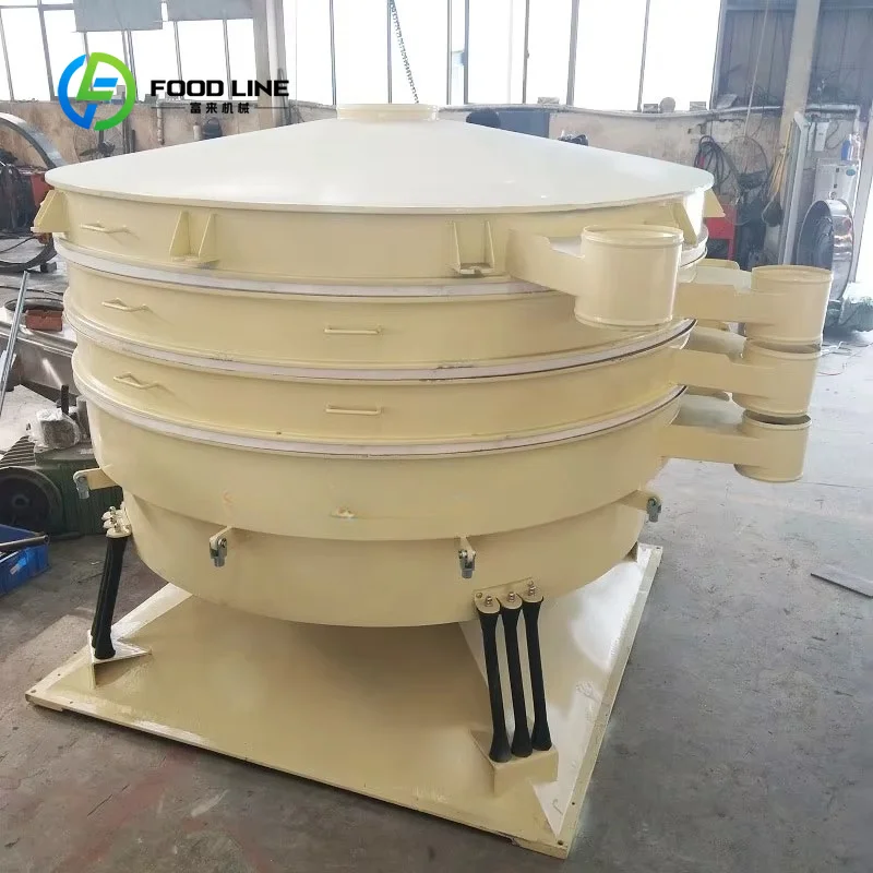 Customized swing vibration sieve high efficiency tumbler screener for flour powder granular material food processing workshop