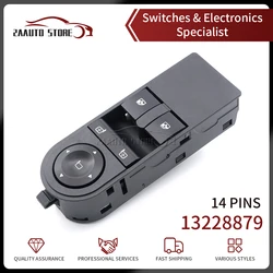 Dla Opel Astra H 2005-2010 Vauxhall Zafira B MK II 2005-2015 samochód elektryczny moc lusterko okienne regulacja przełącznik sterowania 13228879