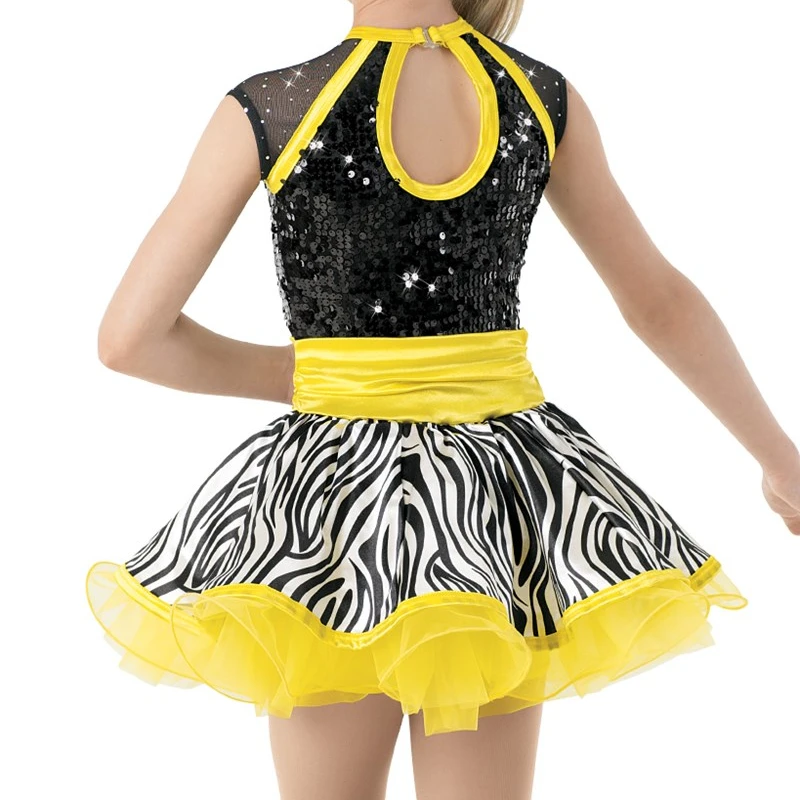 

Hot sale New dance costume Black sequined jazz Latin performance dress.New--33