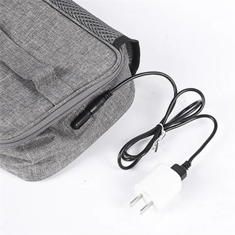 

USB Portable Food Warmer Electric Lunch Box Bags Food Heating Bento Thermal Pouch Insulated Lunch Bag Without Display Durable