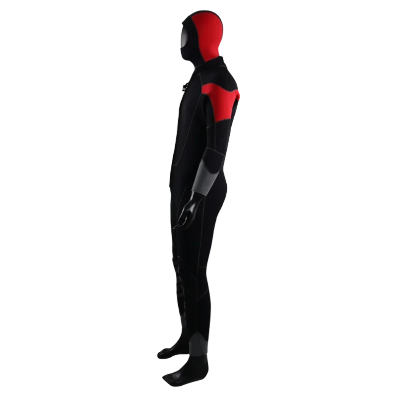 العلامة التجارية SCR 5 مللي متر الغوص بذلة النيوبرين النايلون مجمع للكبار الدافئة دائم طويلة الأكمام قطعة واحدة #4