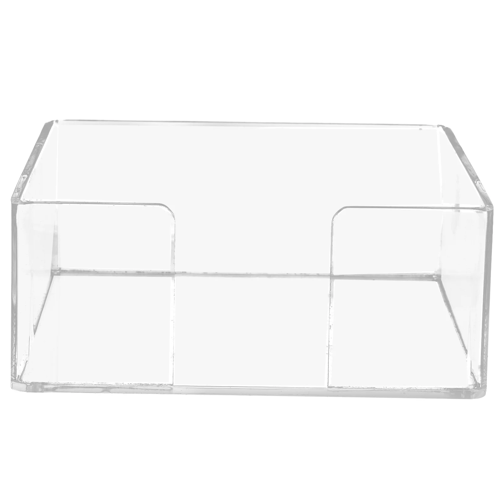 Square Tissue Box Holder Napkin Holders For Paper Napkins Plaid Tabletop Rack Storage Acrylic Cloth Car