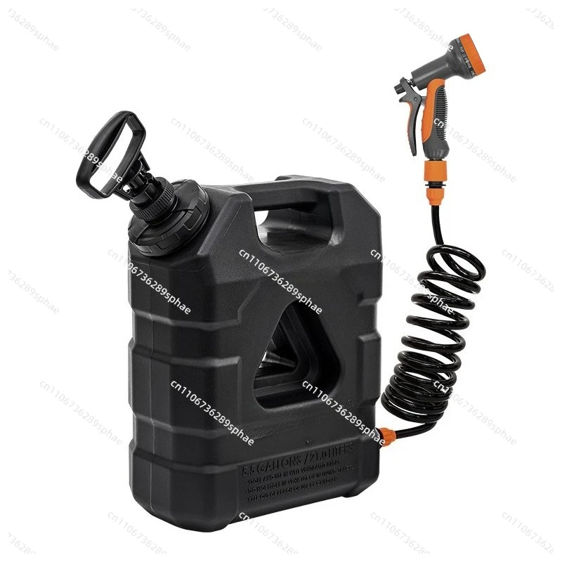 Off-road Outdoor Car Pressurized Bucket Portable Water Storage Tank Self-driving Camping Shower Water Tank