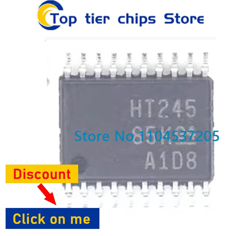 50PCS/LOT SN74HCT245PWR HCT245 74HCT245PW TSSOP-20