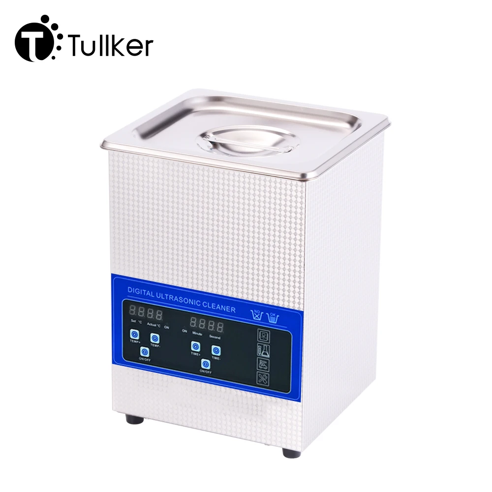 

2L Digital Ultrasonic Cleaner Bath MainBoard Metal Mold Parts Washer Cleaning Machine 60W Tank