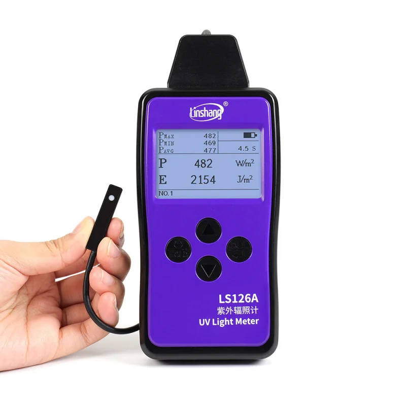 

LS126A Маленький зонд 340-420 нм Измеритель интенсивности УФ-излучения Радиометр отверждения света Измеритель УФ-излучения