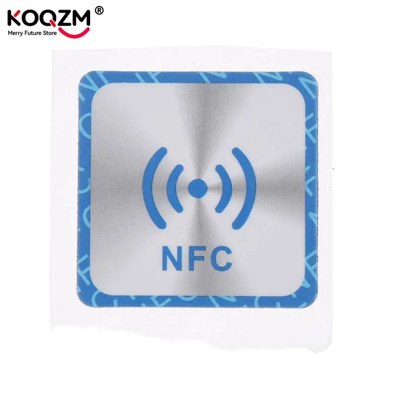 1pc Waterproof PET Material NFC Stickers Smart Adhesive Ntag213 Tags For All Phones