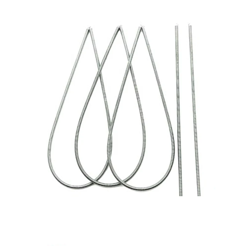 Bag Making Machine Parts Galvanized Spring Pointed Hook Tension Spring Oil Seal for Cold Hot Cut Feeding Blown Film Machine 1Pcs