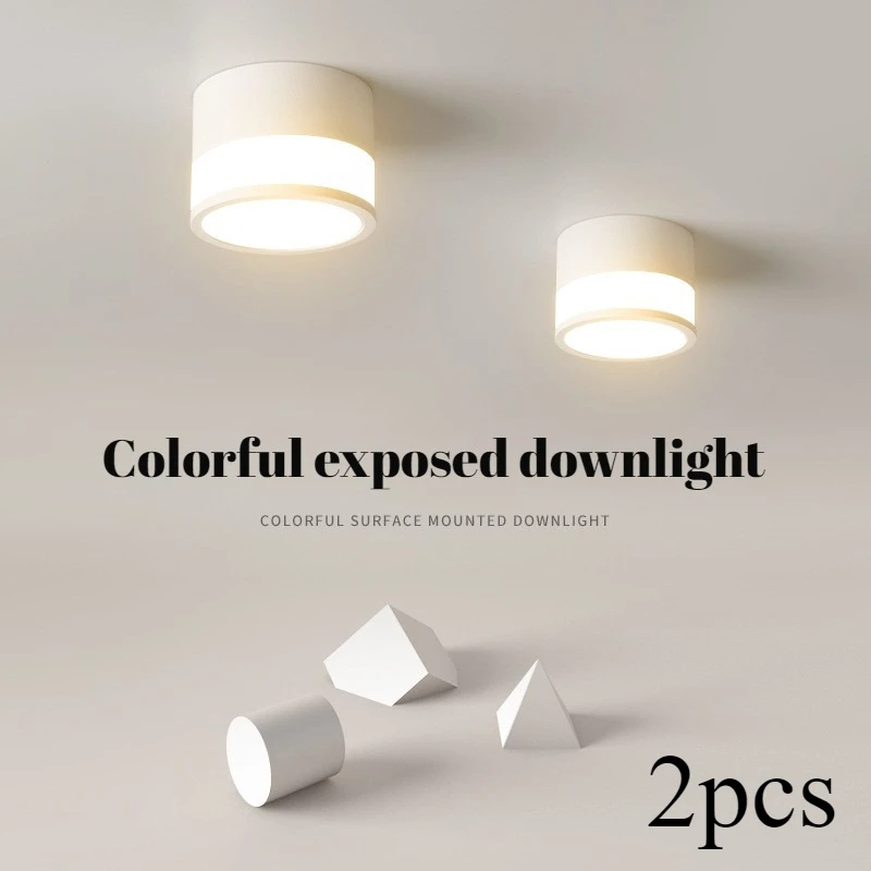 

LED Surface Mounted Downlight Side Guide Light Lamp for Ceiling 7W 9W 12W 18W led Spot lights Ceiling Fixtures Lighting
