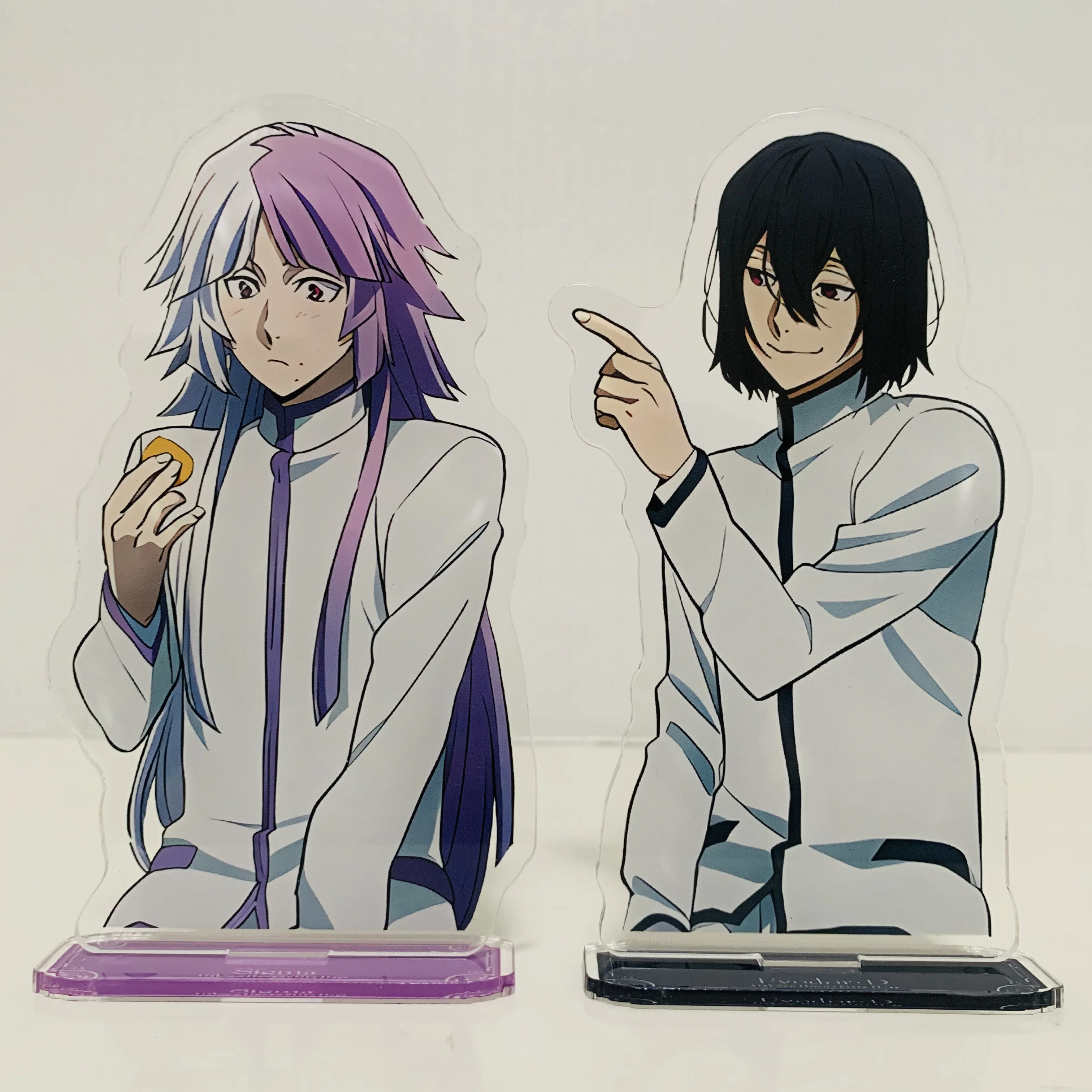 Bungo Stray Dogs Japan Anime Figures Fyodor Acrylic Stand Model Plate Holder Cake Topper Birthday Prop Fans Birthday Gifts