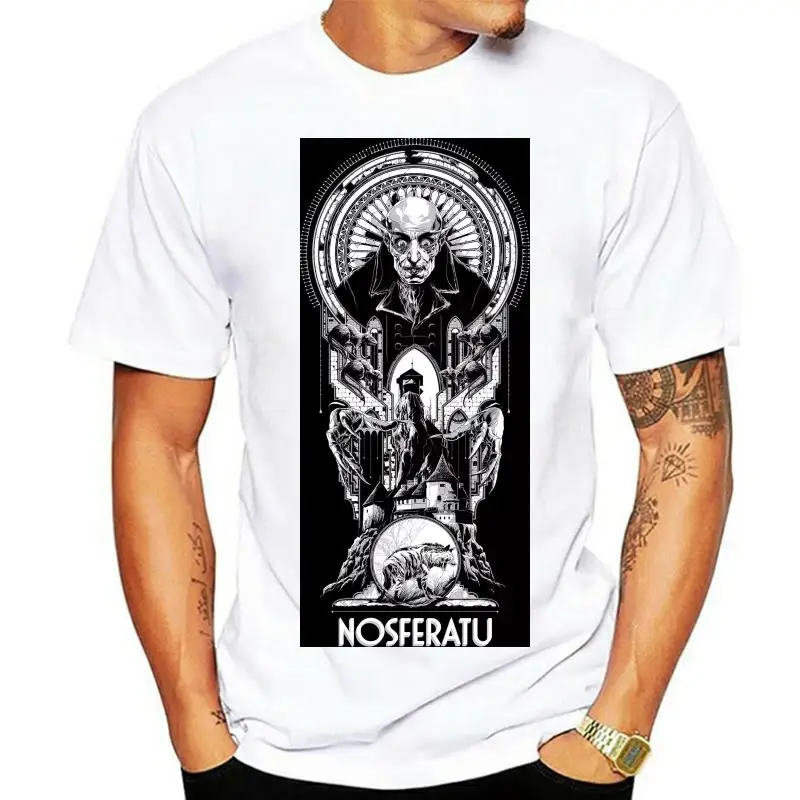 

New T Shirt Nosferatu Classic Horror Movie Adult Tee Graphic S - 5xl