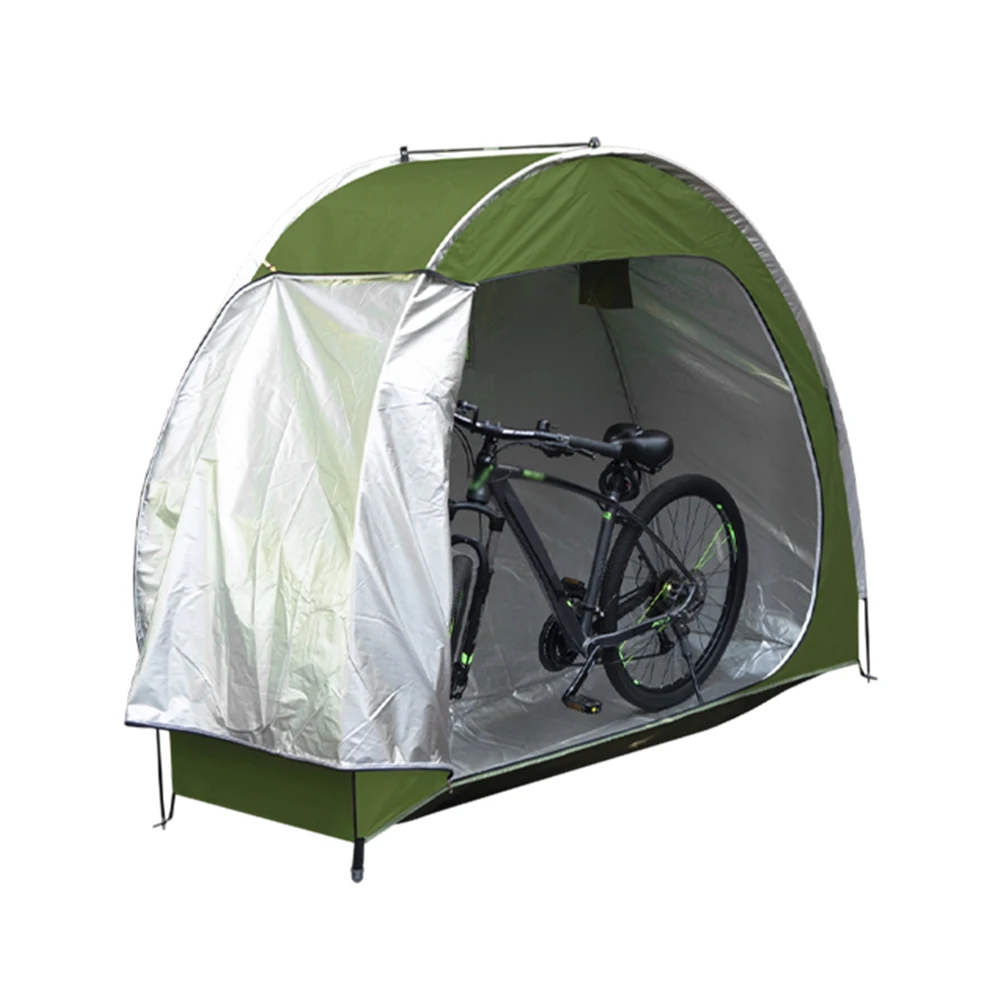 

Bicycle Canopy Bike Storage Tent 210D Oxford Fabric Waterproof Bicycle Storage Shed Bike Tent Convenient Mountain Bike Cover