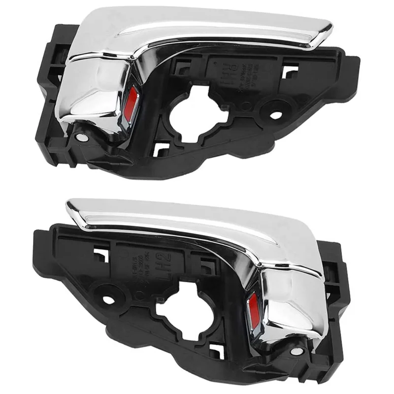 

Sp-1Pair автомобильная внутренняя дверная ручка, накладка 82610-25010 82620-25010 для Hyundai Tucson Ix35 2010-2015, хромированные детали ручки защелки