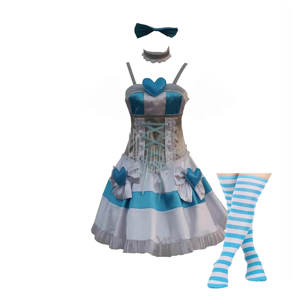 

Cosplay Anime Cos Anarchy Stocking Costume Women's Dress for Halloween Christmas Party Costume （ customized）