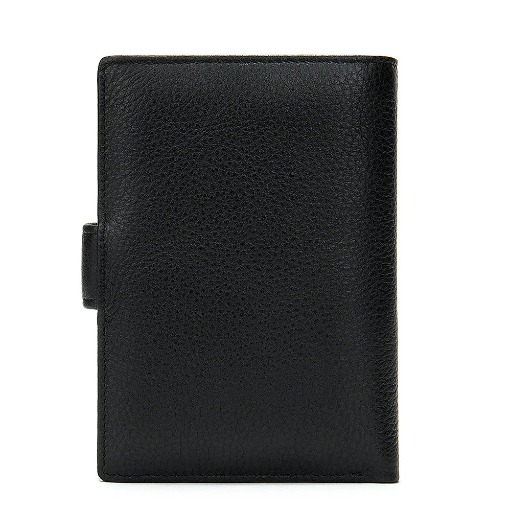 Carteira masculina curta camada superior de couro de negócios quentes clipe de dinheiro camada de couro genuíno de alta qualidade carteira masculina curta