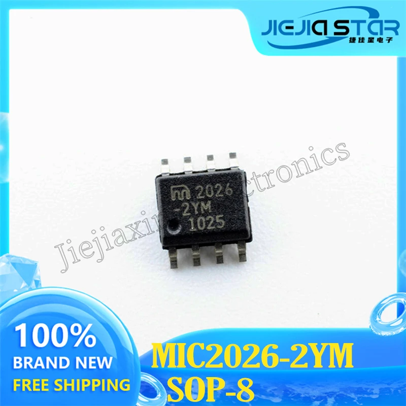 Ic MIC2026-2YM MIC2026-2 teile logo 2026-2ym sop8 smt netzschalter chip ic nageln eues original auf lager