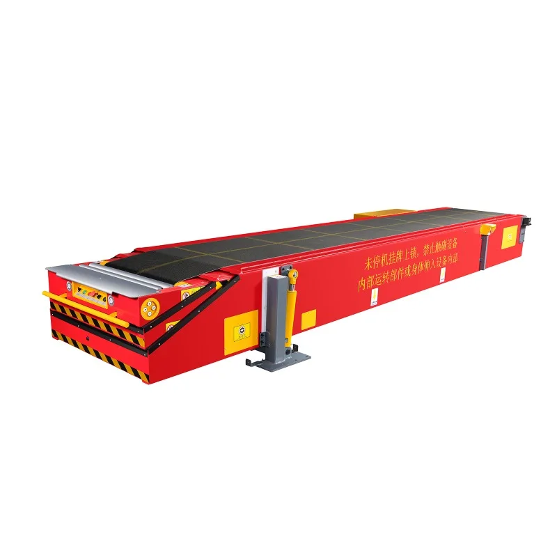 Mobile Telescopic Belt Conveyor Custom Equipment For Loading Unloading Climbing Lifting Express Sorting Line Transmission Work