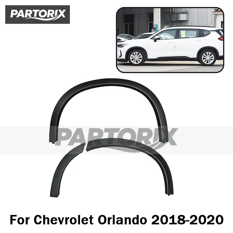 Wheel Eyebrow  For Chevrolet Orlando 2018 19 20  Fender Flares Mudguard Guard Trim  Wheel Eyebrow Extension