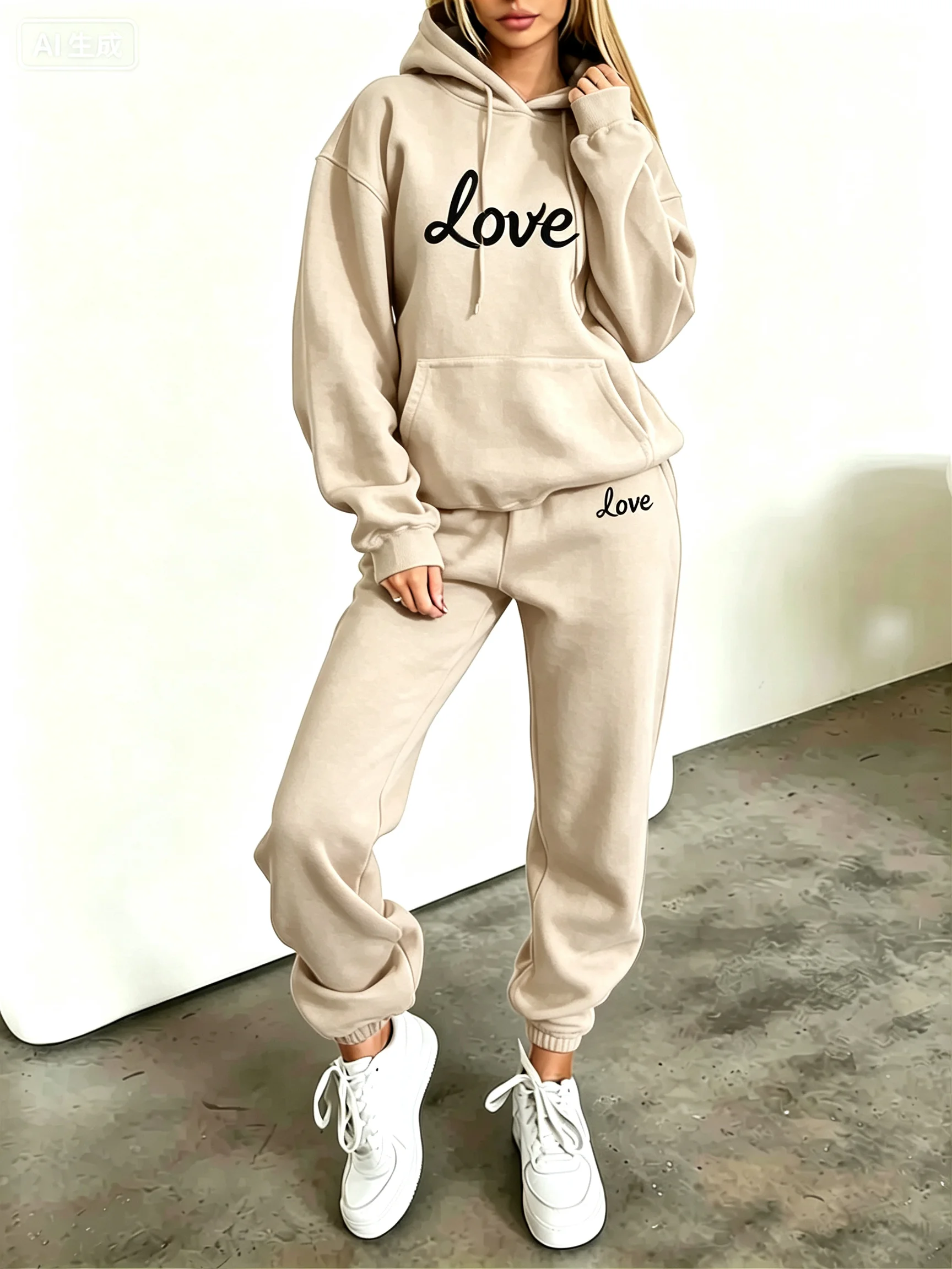 Women Heart Print Hoodie Track - đánh giá và giá Outdoor Sport Is