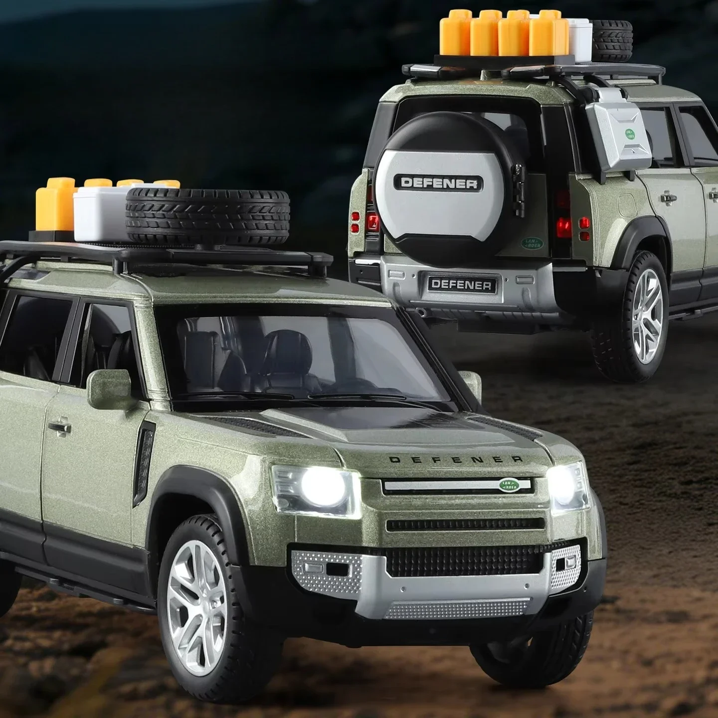 1:24 110-Outdoor Edition Alloy Off-Road Car Model Ornament Toy Gift Diecast Alloy Car Model Collectible