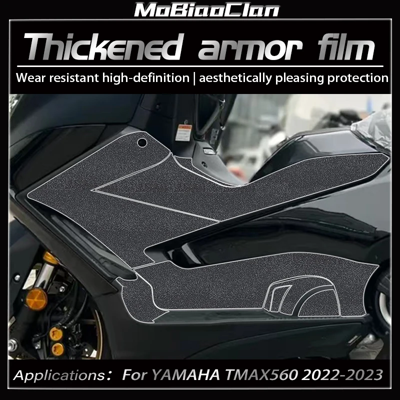 

For Yamaha TMAX560 2022 2023 Modification Thickened armor stickers decorative protective film accessories