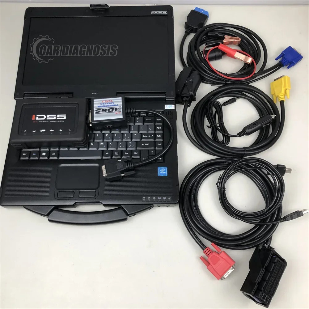 CF 53 CF53 Laptop for Isuzu IDSS Diagnostic Kit G-IDSS E-IDSS for Isuzu Vehicle Excavator Truck Engine Diagnostic Scanner Tool