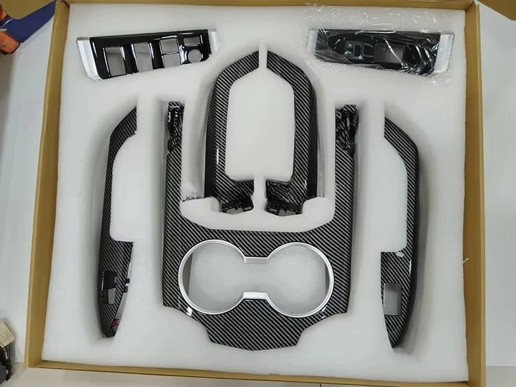 

Carbon Braze Clip-on Door Edges Protector Doors Handle Replacement Part for Land Cruiser Lc300 2022 Interior Upgrade LHD