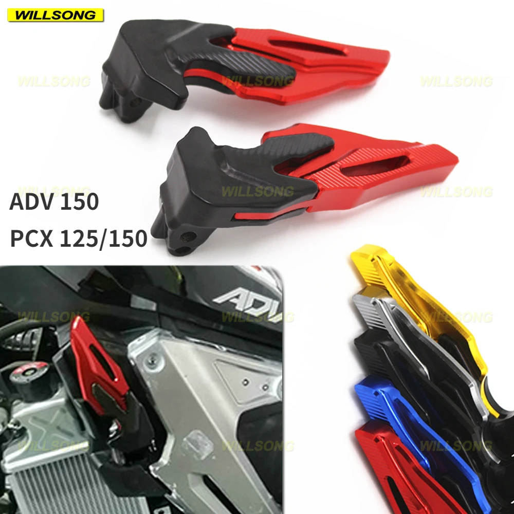 Rear Footrest Foot Peg Passenger Pedal For HONDA ADV150 PCX125 PCX150 Motorcycle Accessories