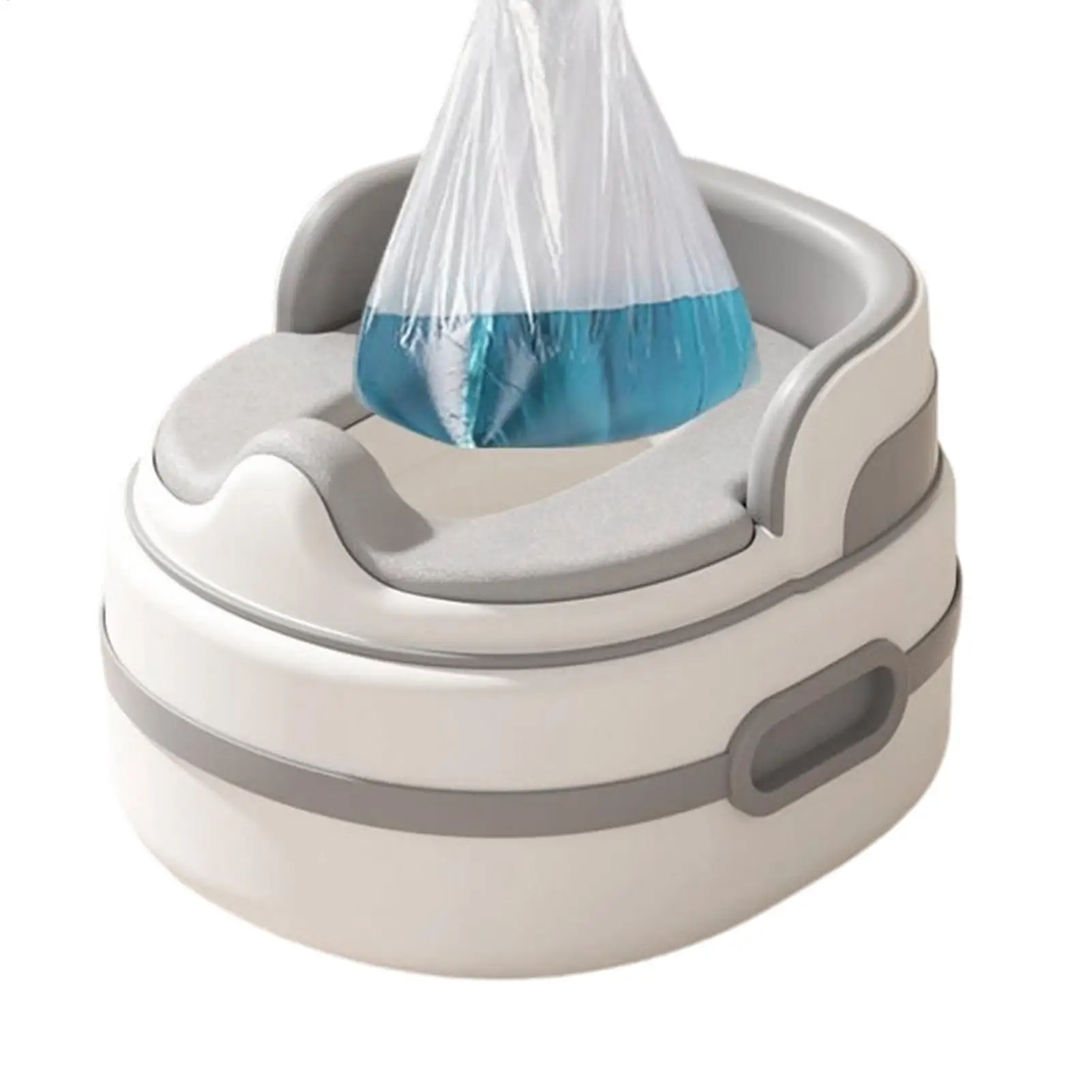 

Портативный детский туалет с эргономичным сиденьем для быстрой очистки, для путешествий на автомобиле, кемпинга и активного отдыха на природе