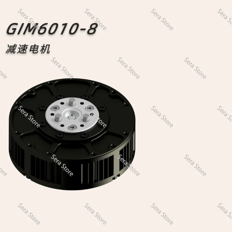 24V 5N.m planetary reduction motor GIM6010-8, 7ms response, robot/mechanical dog joint drive control motor, reduction ratio 8:1