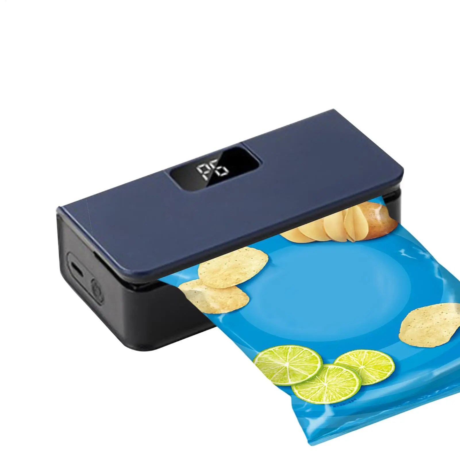 

Мини-запайщик с 6 режимами, перезаряжаемый, магнитный, термозапайщик с резаком, электрическая ручная машина для запайки пакетов для дома и кухни